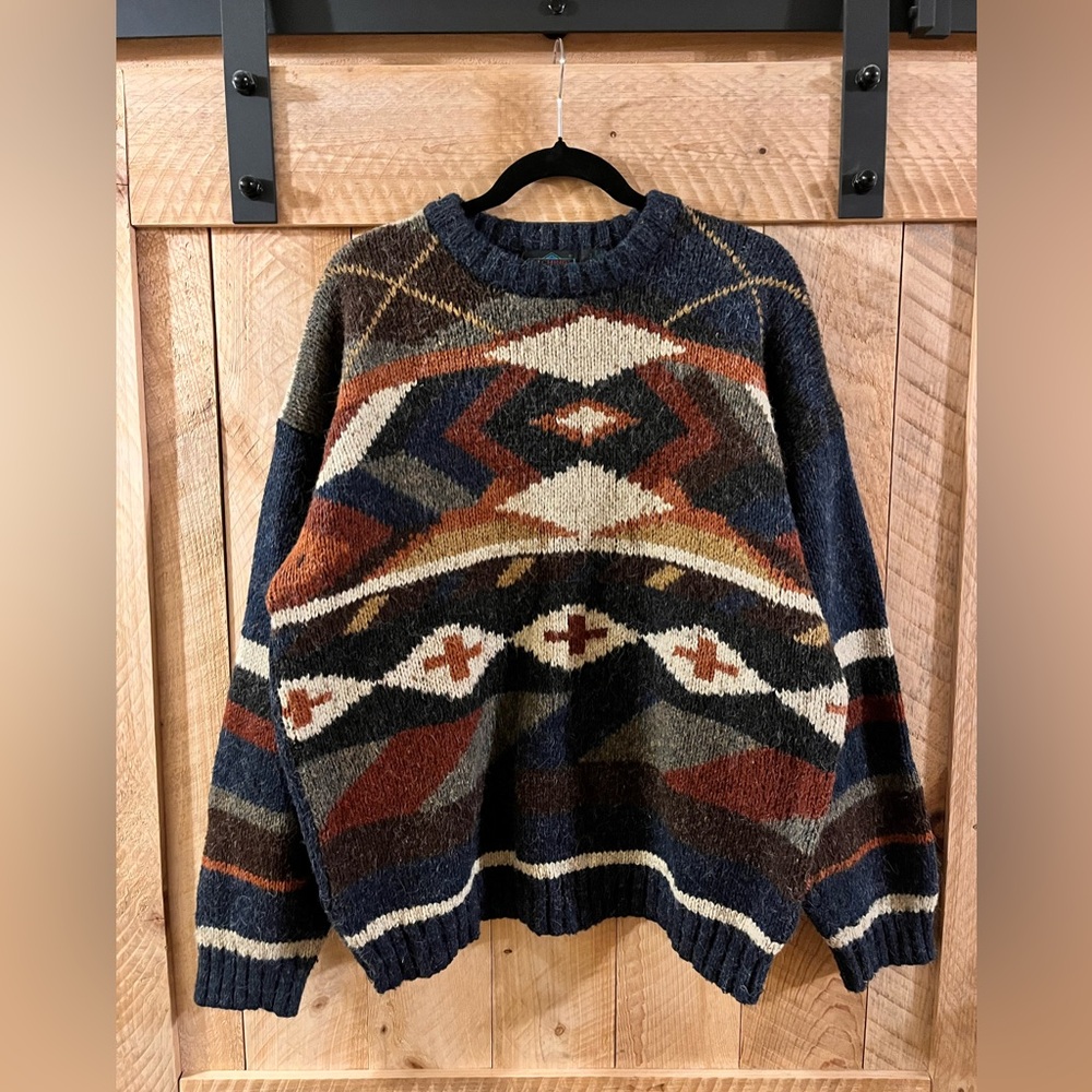 Vintage 80’s Etchings Sweater. Men’s Size L